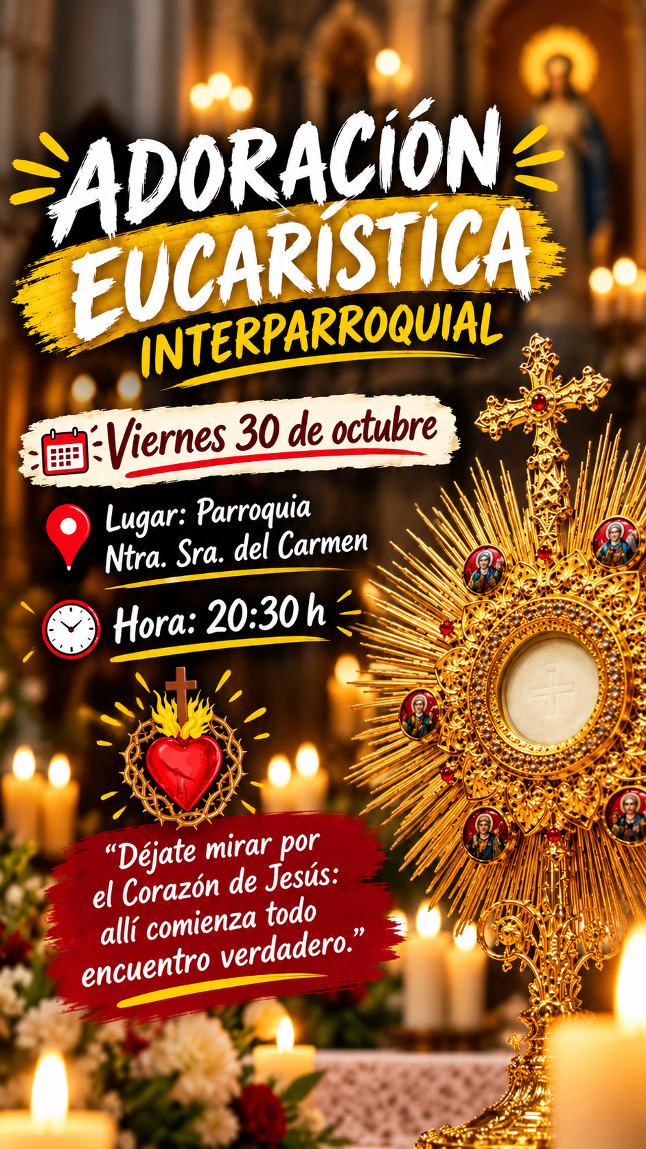 Adoración eucristica parroquial