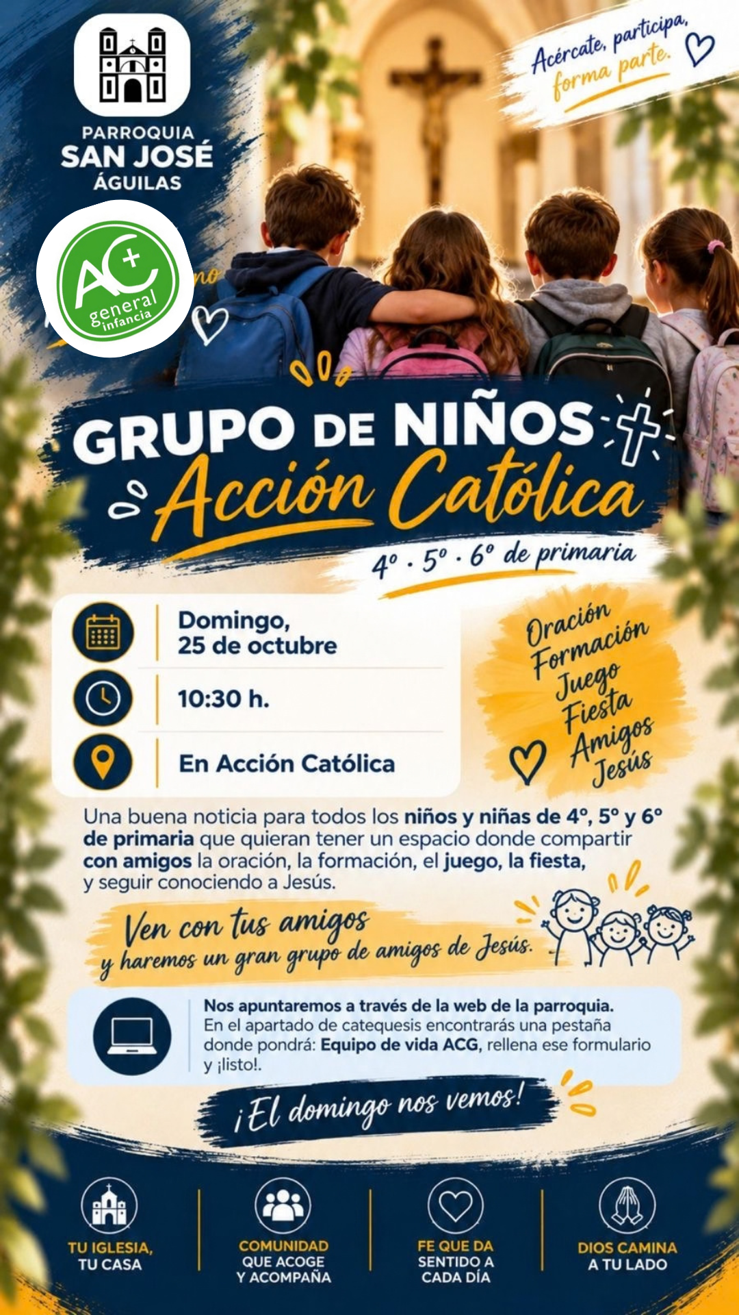 Grupo de niños
